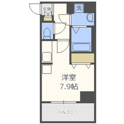 エグゼ天王寺ⅠⅠの物件間取画像